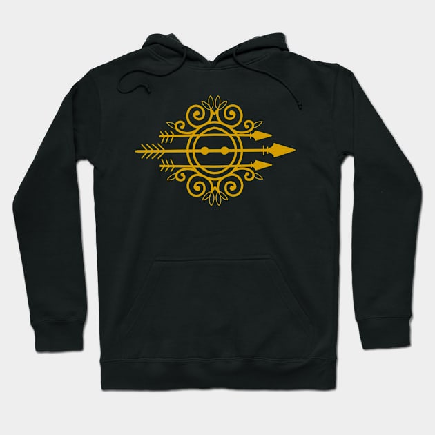 Arrows Hoodie by MetroInk